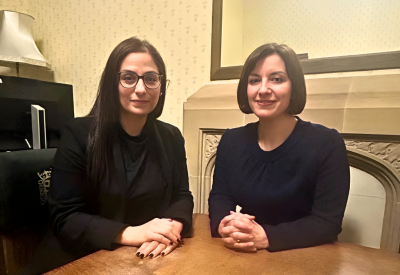 Nesil Caliskan MP with Education Secretary Bridget Phillipson MP